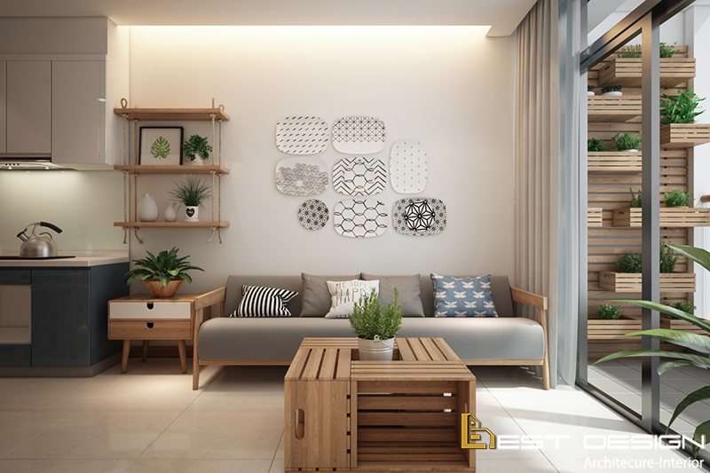 Thiết kế nội thất chung cư diện tích nhỏ đẹp nhất 2021