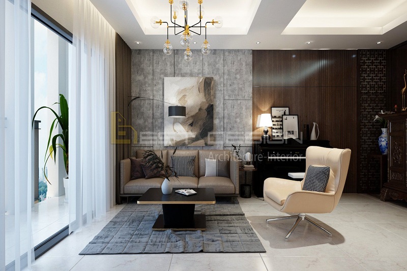 Thiết kế nội thất chung cư cao cấp Royal City phong cách hiện đại