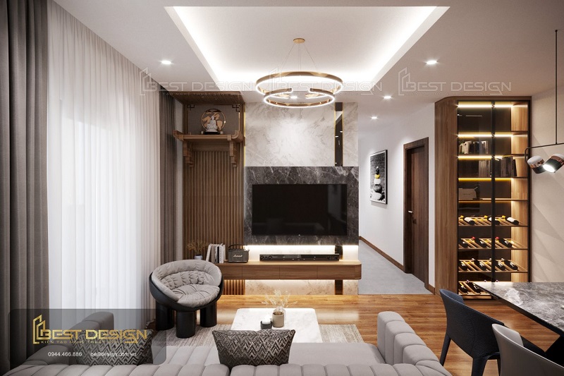 Thiết kế nội thất căn hộ chung cư VCI Tower Vĩnh Yên – Vĩnh Phúc